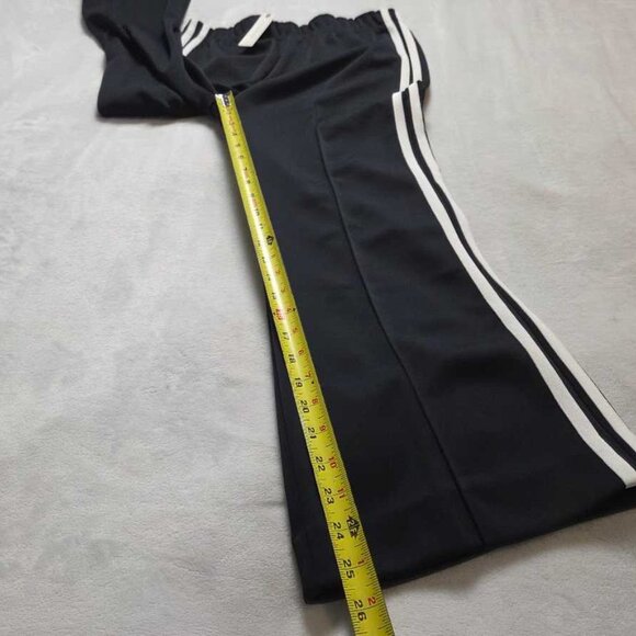 New M Maeve x Anthropologie Fitted side stripe black track pants - Picture 7 of 10